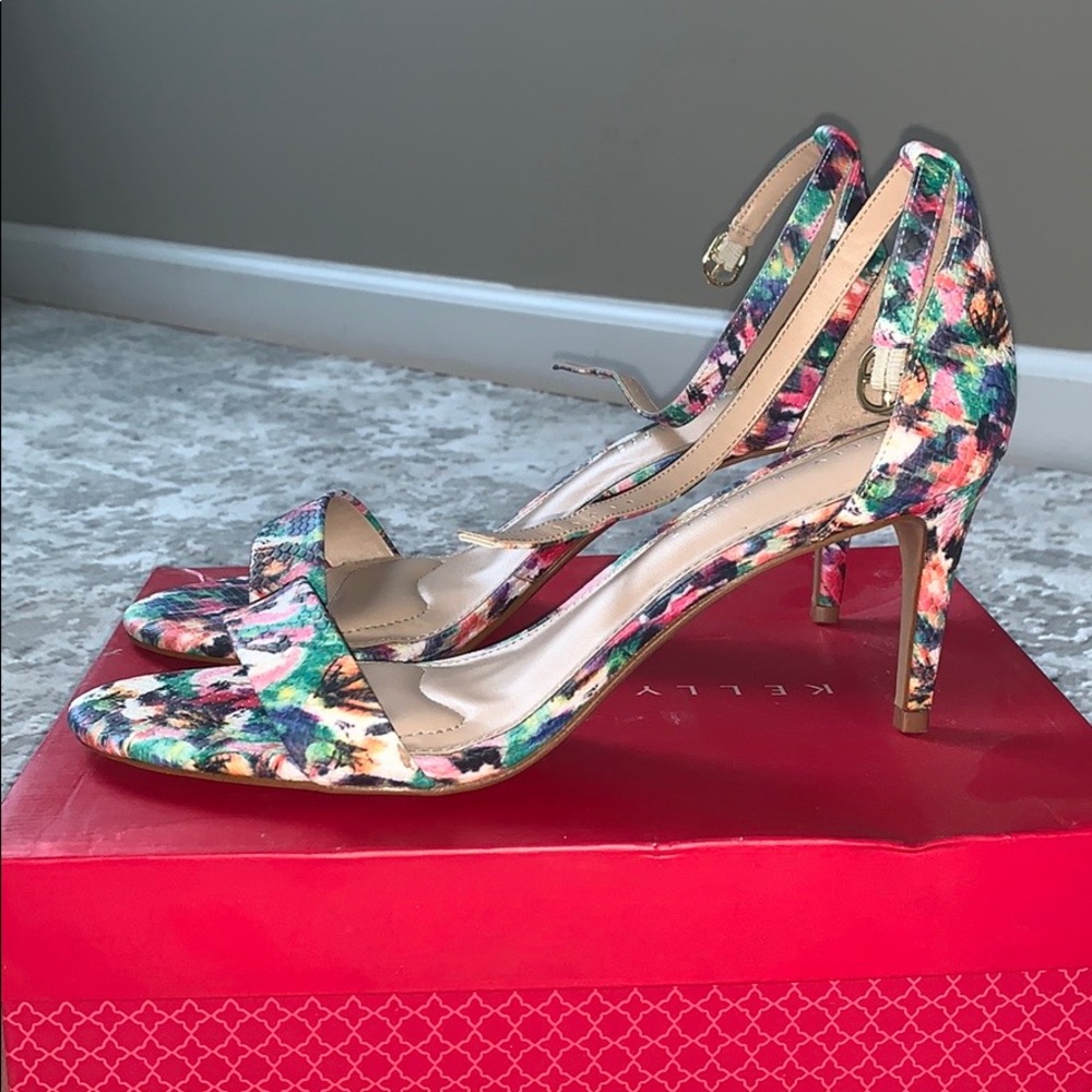 Kelly and Katie Floral heels